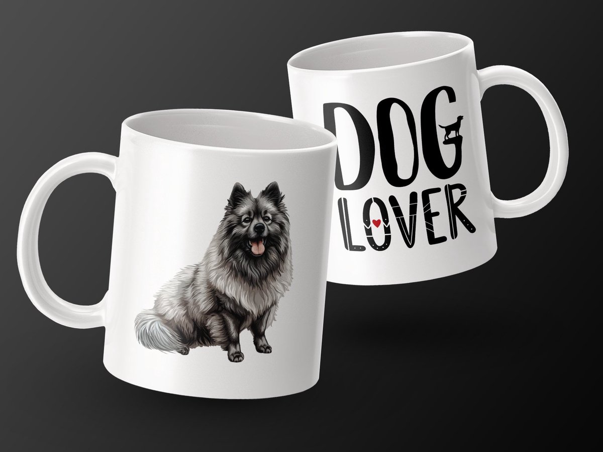 Mok Keeshond dog - hond / dog lover
