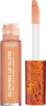 L'Oreal Paris - Glowing Lip Gloss - 04 - Shell We Dance - Nude - Lipgloss - 6.3 ml