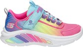 Skechers Rainbow Cruisers Meisjes Sneakers - Turquoise/Multicolour - Maat 31