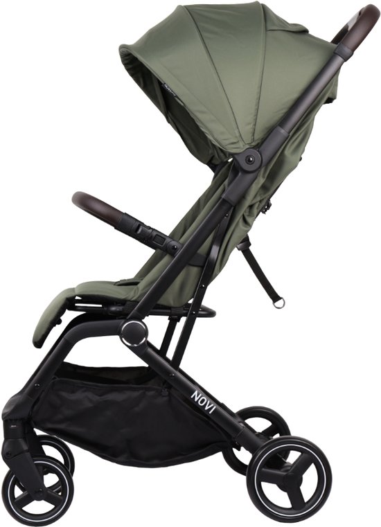 Novi Baby® Cloud Go Buggy - Groen - Geschikt van 0-22 kg van Novi Baby® — afbeelding 4