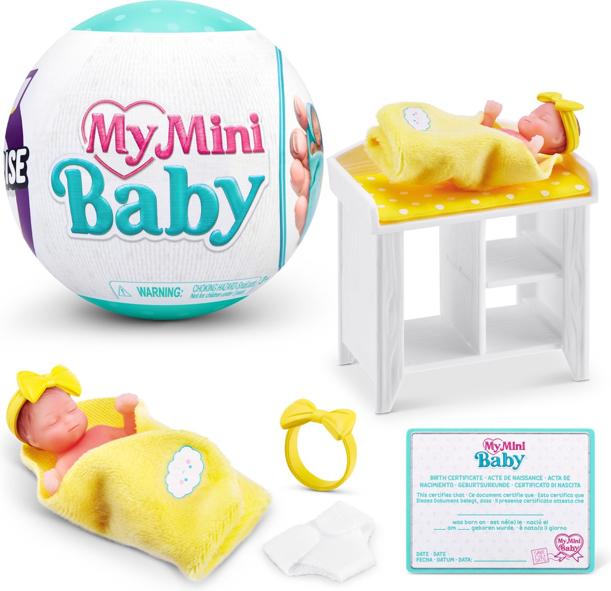 ZURU - 5 Surprise - My Mini Baby Serie 1 - Minifiguren