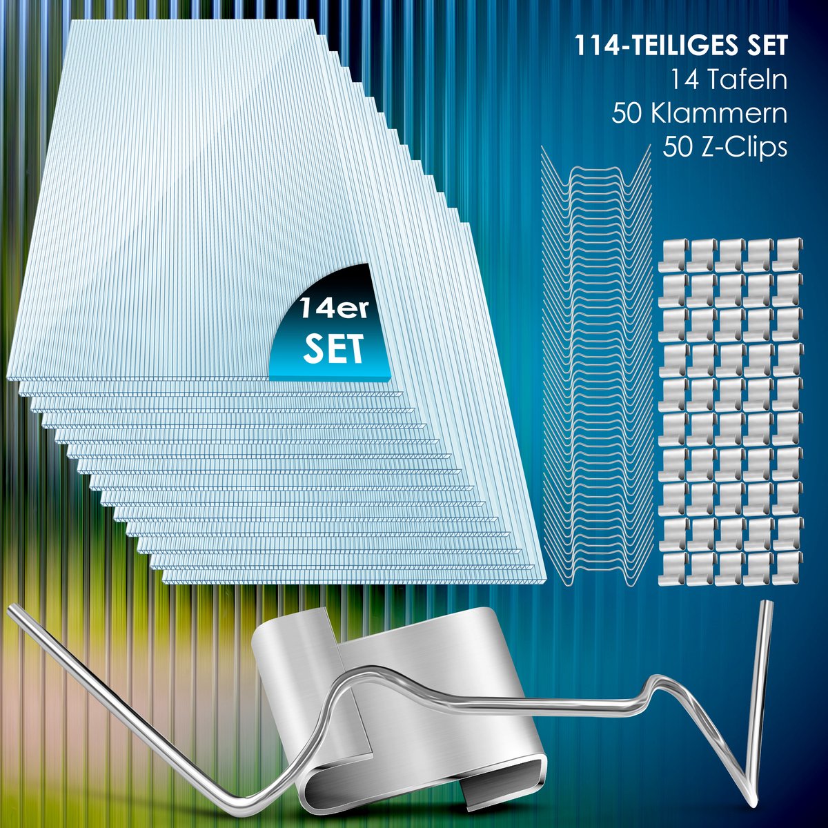 Polycarbonaat profiel P20 - Koppelprofiel
