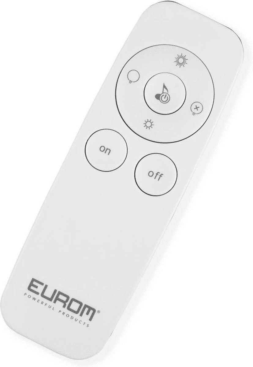 Eurom Heat and Beat - Patio heater with speaker - White