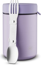 Alfi Voedseldrager - Voedselcontainer - 350ml - Pastel Lavender Mat