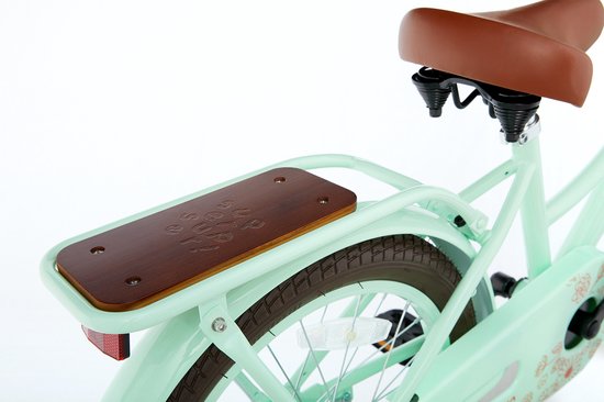 Supersuper Cooper Bamboo - Kinderfiets - Meisjesfiets - 18 inch - Pistache Groen van Supersuper — afbeelding 3