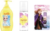 Zwitsal - Disney Frozen - Forfait - Shampooing / Brume corporelle / Baume à lèvres Anna