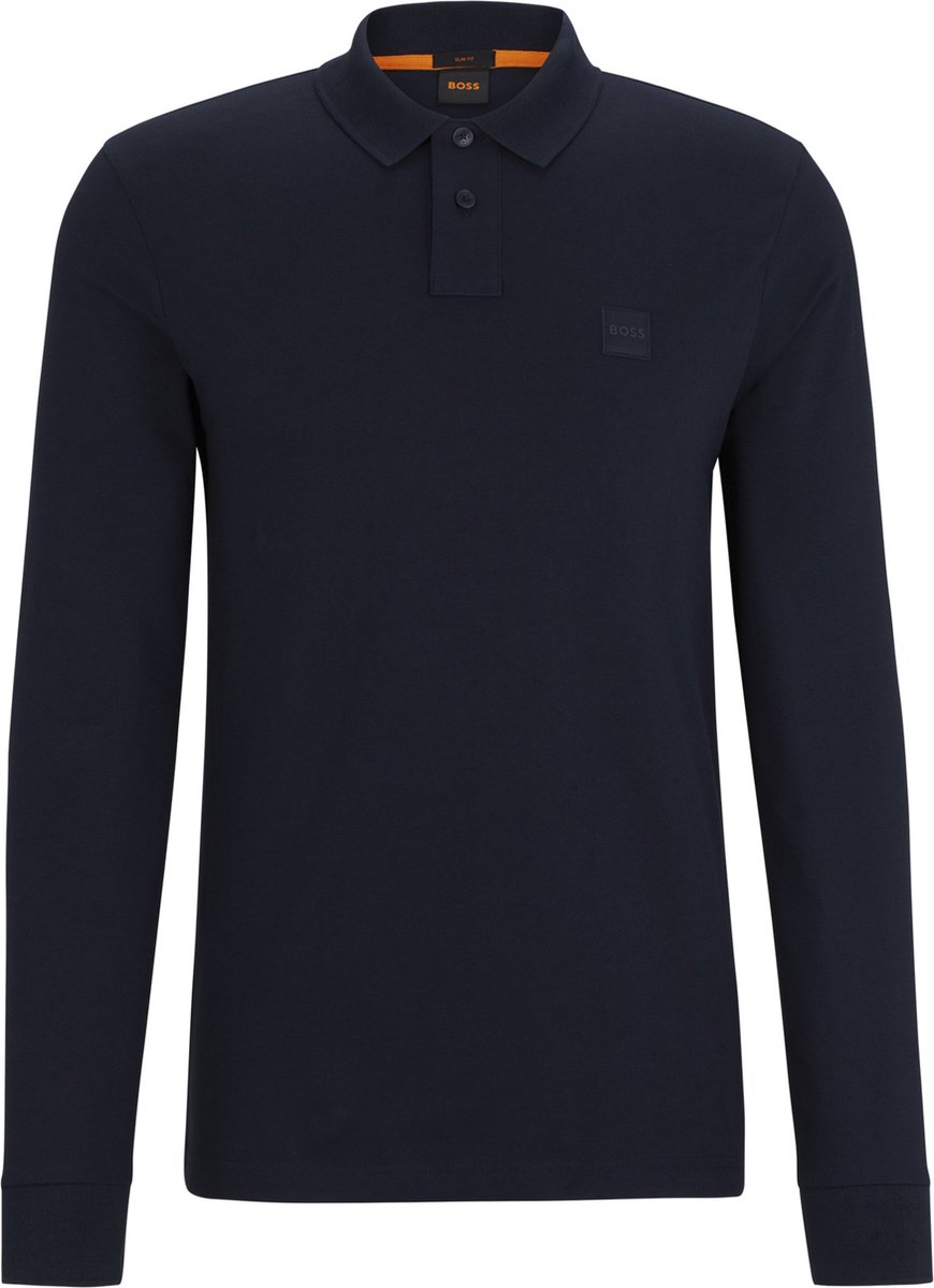 Boss Casual Passerby Polo Heren Lange Mouw
