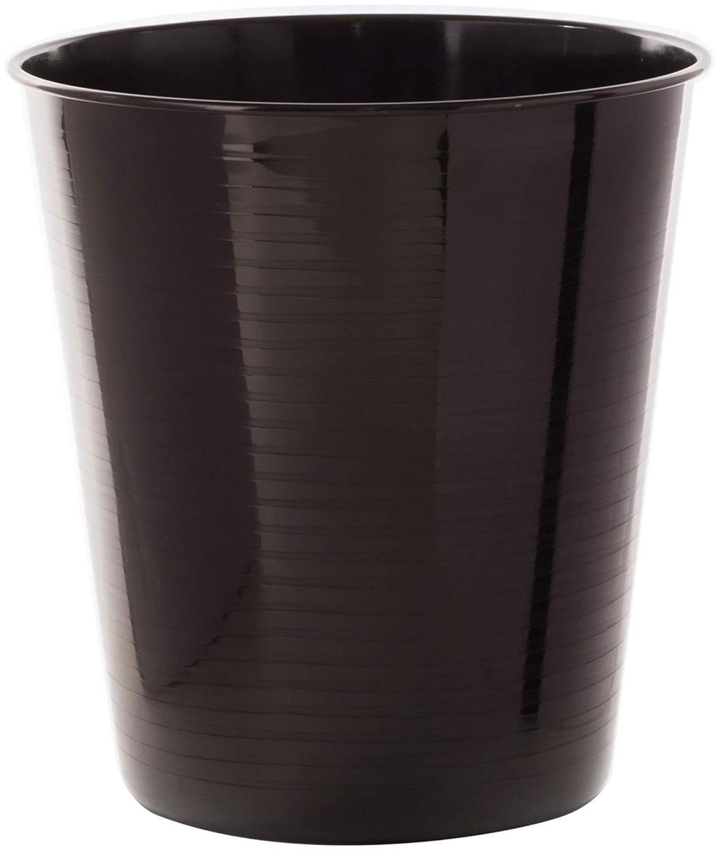 Metalen Afvalbak - Prullenbak Keuken - Afval Opruimen - Compact Ontwerp - 10 Liter - Zwart
