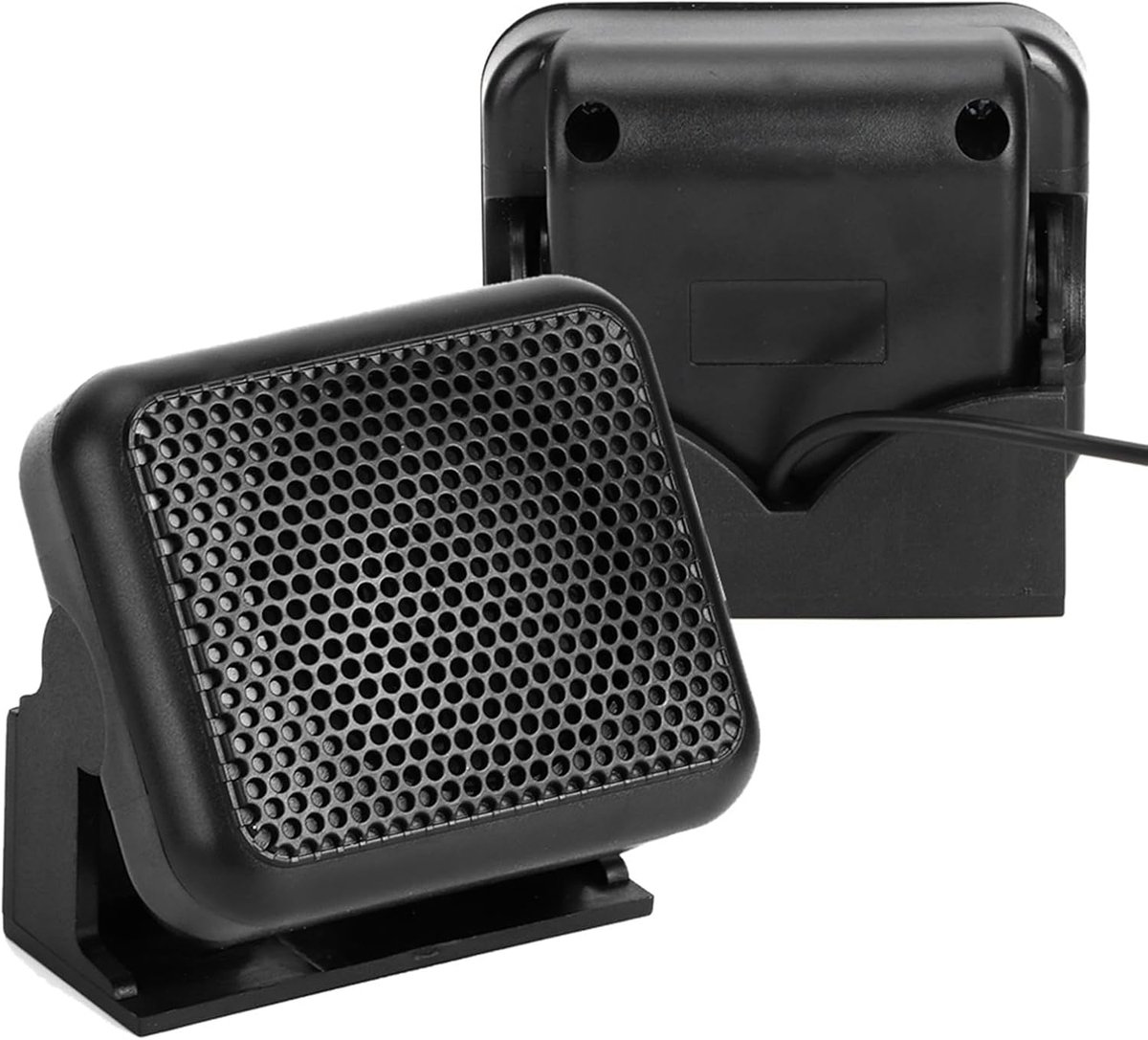 Externe Luidspreker - Mini CB Luidspreker - Mobiele Communicatie - Compact Formaat - 187 Gram - Zwart