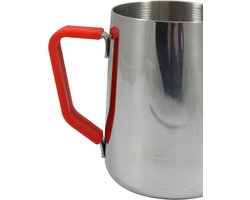 Melkopschuim Greep - Pitcher Cover - Barista Herkenning - Siliconen Materiaal - 20 Ounces - Rood