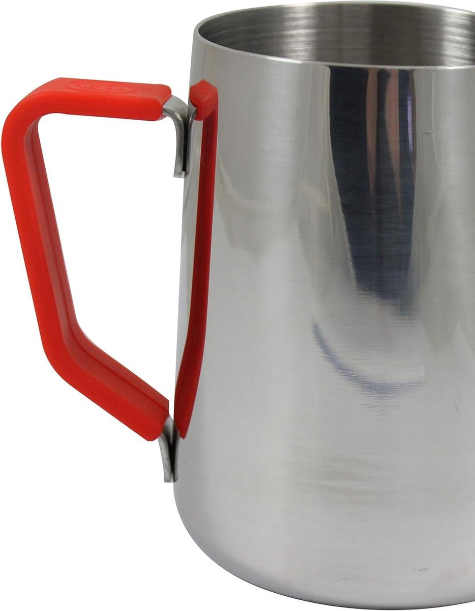 Melkopschuim Greep - Pitcher Cover - Barista Herkenning - Siliconen Materiaal - 20 Ounces - Rood