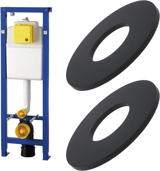Set van 4 toiletreservoir afdichtingen 65 x 28.5 x 3 mm voor WISA en DAL, waterdicht en duurzaam — afbeelding 2