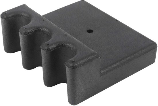 Dailygoody - Biljart Pool Keu Houder - Lichtgewicht en Draagbaar - Zwart - Biljartaccessoires - Perfect voor Tafelgebruik - Hard Plastic — afbeelding 3