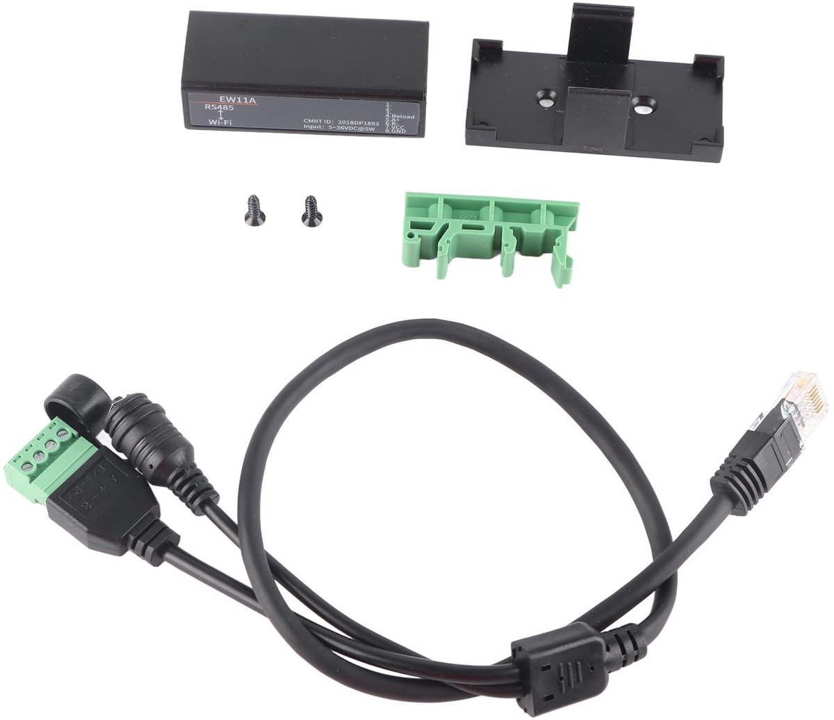 Dailygoods - Dailygoody - Seriële server - Draadloze communicatiemodule - Gebruiksvriendelijk - RJ45-interface - Ondersteunt ModbusTCP - Geschikt voor IoT-toepassi