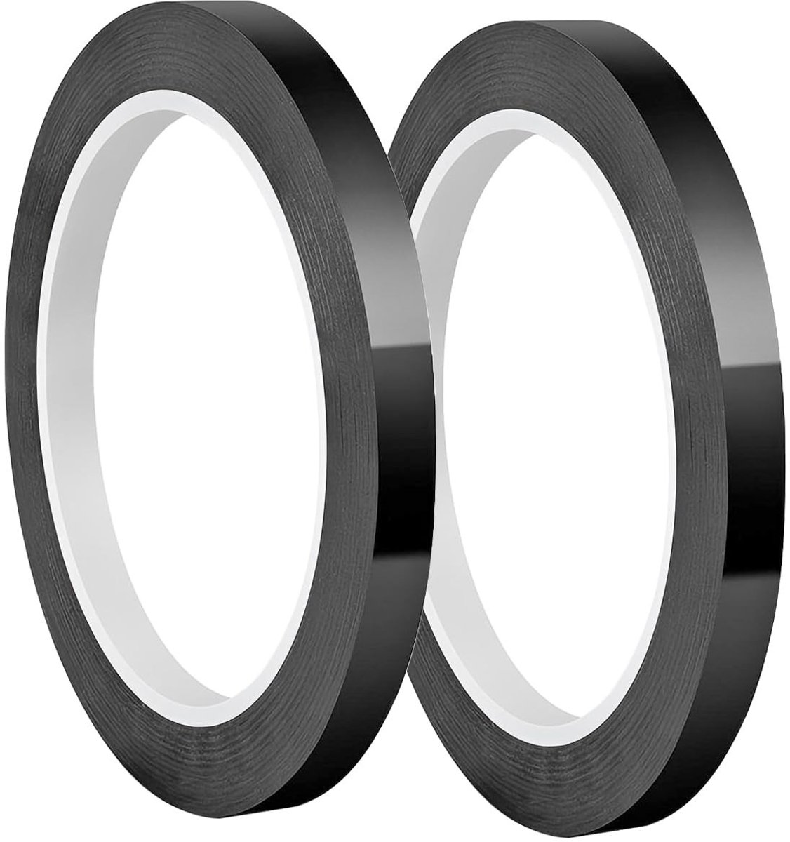 Dailygoods - Dailygoody - Isolatietape 5mm x 66m - Sterke Zelfklevende Tape voor Elektronica, Labels en Decoratie - Zwart