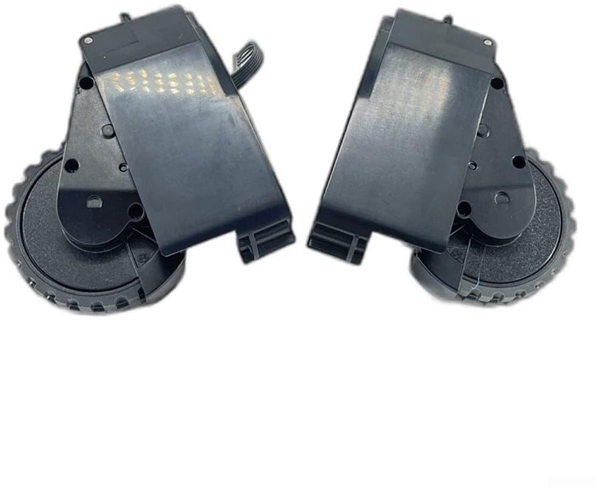 Dailygoods - Dailygoody - Wiel Accessoires - Verbeterde Manoeuvreerbaarheid - Set Van 2 - Zwart - Duurzaam Materiaal - Geschikt Voor Arnagar S8 Pro - Robot Accesso...