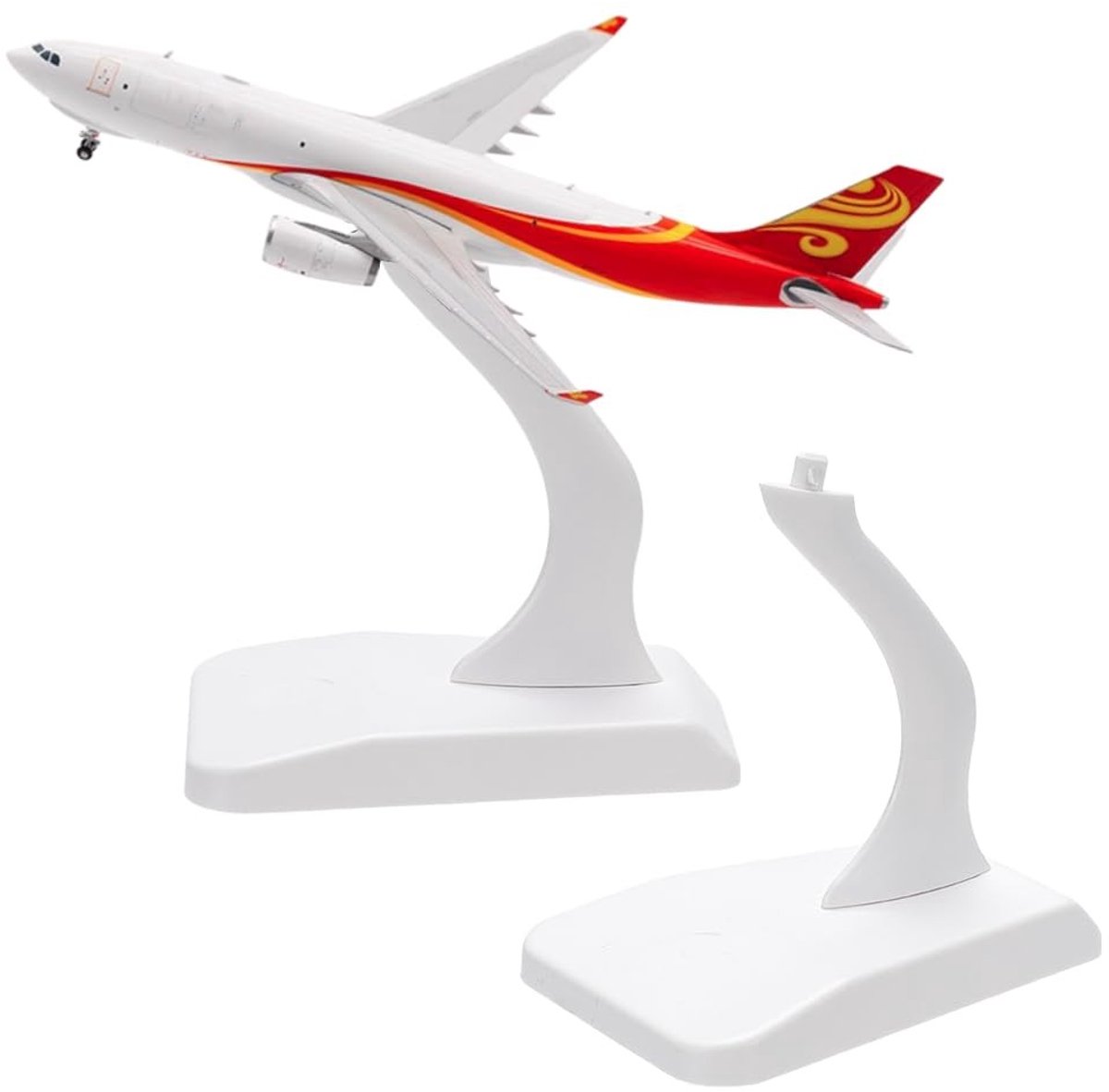 Dailygoody - Model Vliegtuig Display Stand - Universele Display Stand - Ideaal voor Modelbouw - Wit - Vliegtuig Houder - Perfect voor Bouwen en Showen...