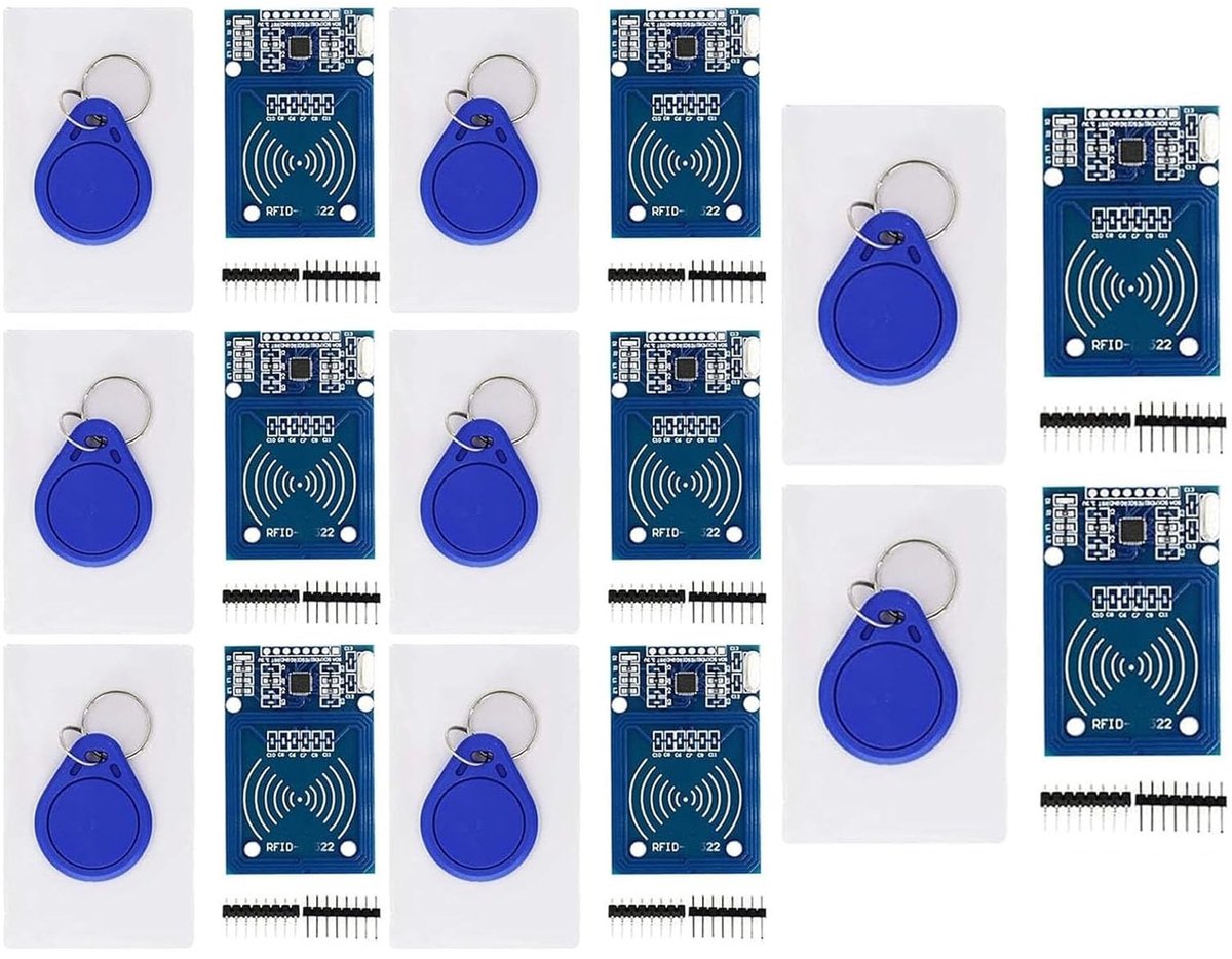 Dailygoody - Inductiemodule - 13,56 MHz - Compatibel met Arduino - Klein formaat - Kaartlezer ontwikkeling - Energiezuinig - Geschikt voor hobbyi...