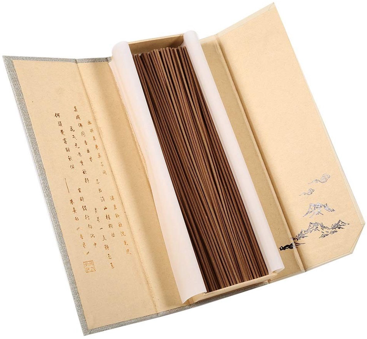 Dailygoody - Sandelhout Incense Sticks - 180 Stuks - Natuurlijk en Gezond - Scented Sticks - Perfect voor Ontspanning en Meditatie