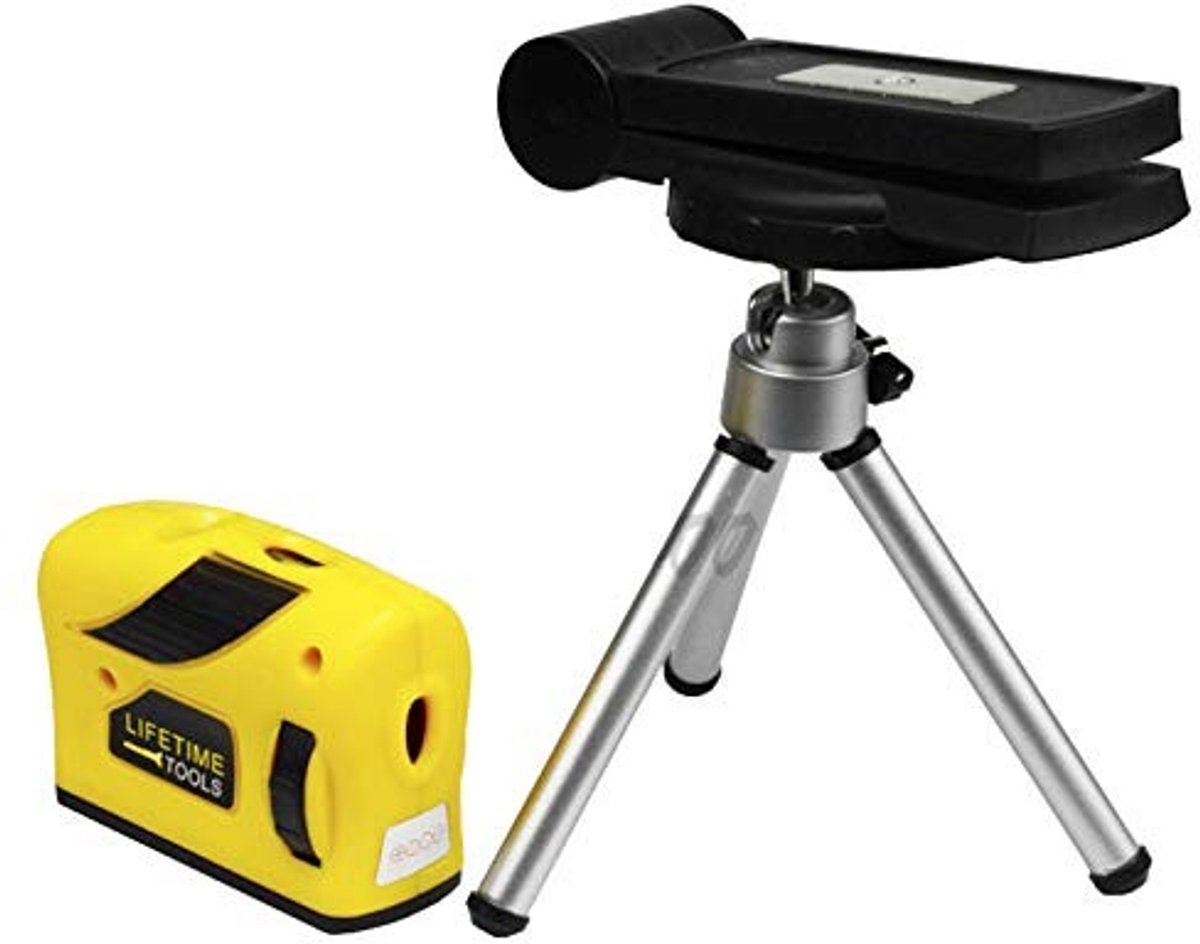 Dailygoods - Dailygoody - Niveau Laser - 360° Auto-Nivelering - Compact en Lichtgewicht - Handig voor Doe-Het-Zelf - Precisie Outil - Geschikt voor Bouwprojecten -
