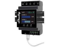 Shelly Shelly Pro Dual Cover PM Controller Bluetooth, WiFi