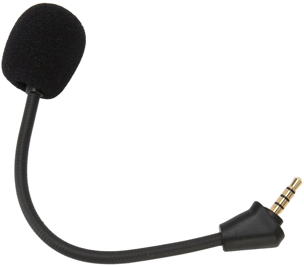 Dailygoods - Dailygoody - Microfoonvervanging - Gameruisonderdrukkende Microfoon - Afneembaar Ontwerp - 3,5 Mm Stekker - Compatibel met Hyper X Cloud II - Ideaal v
