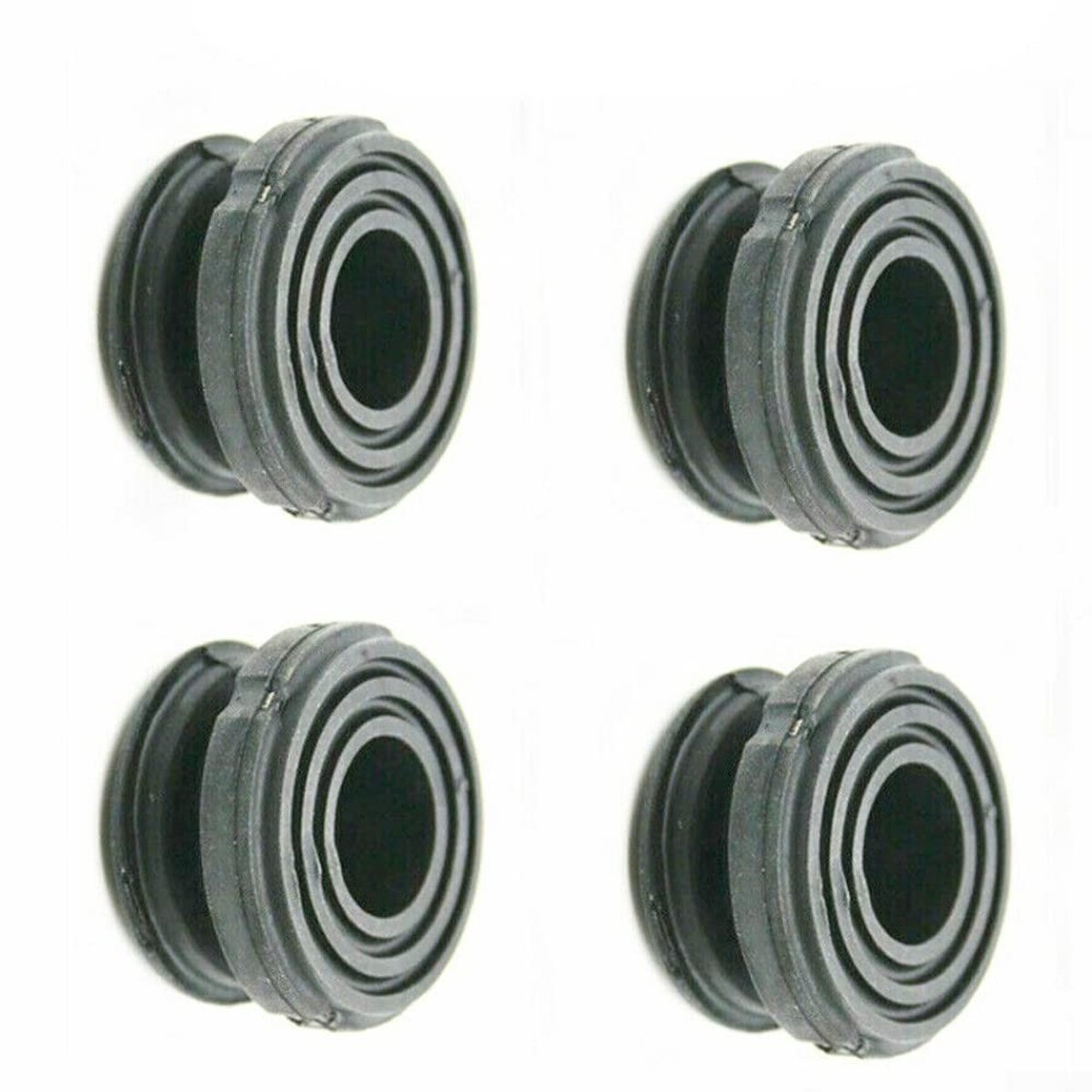 Dailygoods - Dailygoody - Generator Voet - Rubber Voeten - Duurzaam en Praktisch - Zwart - Onderste Rubber Voet - Voor Honda EB2000i en EU2000i - 4 Stuks