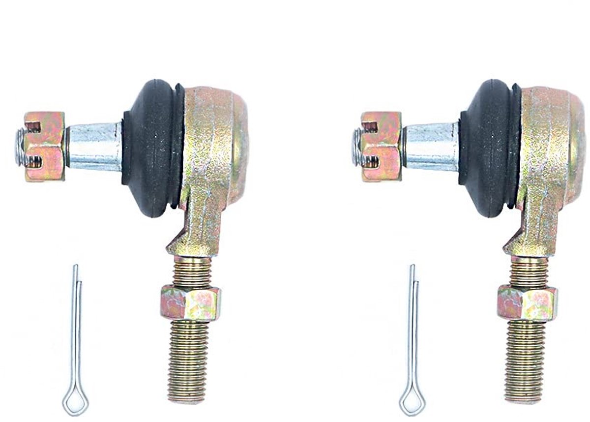 Dailygoods - Dailygoody - 10-10mm Tie Rod Ball Joint - Vervanging - Hoogwaardige metalen - Geschikt voor Dirt Bike Go Kart Scooter - Links en Rechts