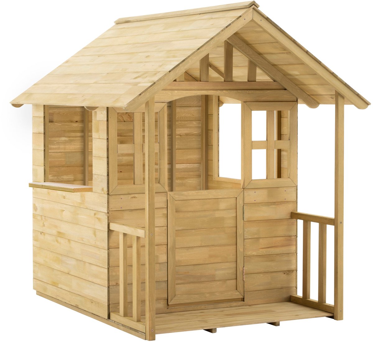 Modulaire kinderspeelhuisje van FSC®-hout BASILIC