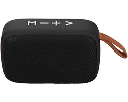 Mini Bluetooth-luidspreker, met Handriem, Stereosubwoofer, Helder Geluid, Groot Volume, met Geheugenkaart, USB, FM-functie, Compact en Draagbaar