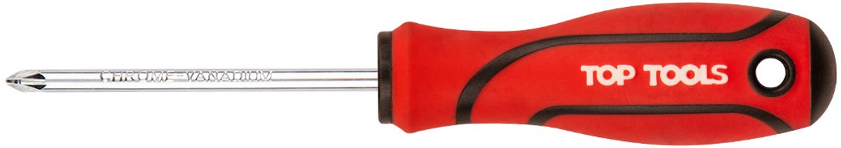 Grupa Topex Serie - Kruiskopschroevendraaier - PH1 - 75 mm - Ergonomische Handgreep