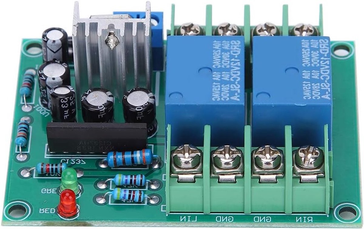 Speaker Beschermmodule met Spanningregulator voor Versterker - 2.0/2.1 Kanaal met Power-On Vertraging en Stabiele Prestaties voor Thuisgebruik