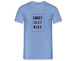 Kmoet Just Niks | Antwerp Dialectkledij T-Shirt Heren