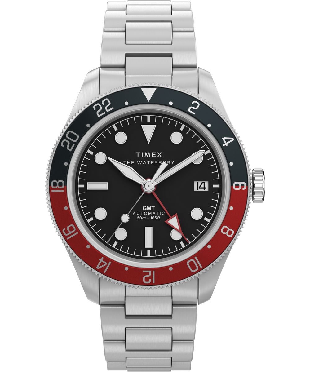 Timex Waterbury Heritage TW2Y60600 Horloge - Staal - Zilverkleurig - Ø 41.5 mm