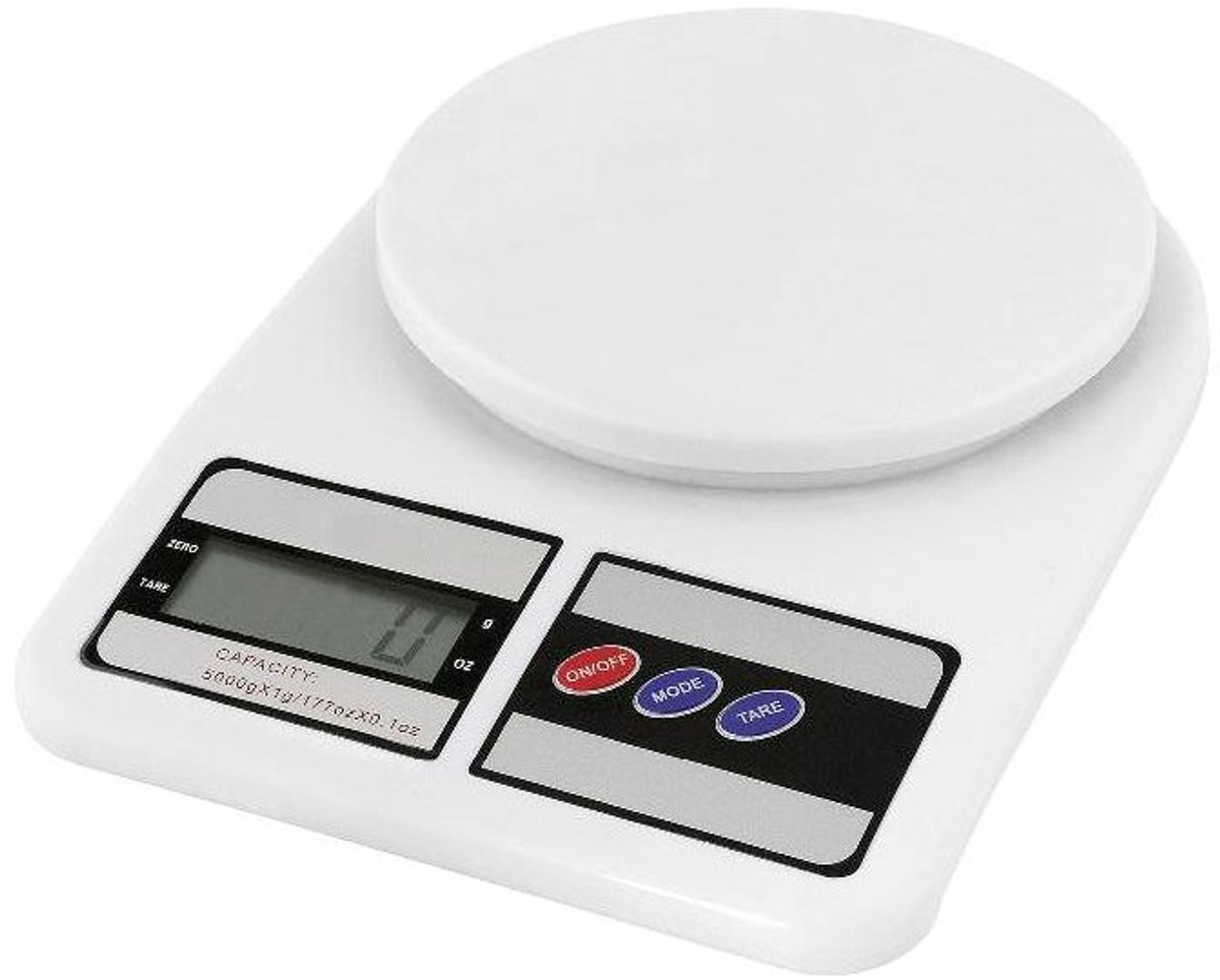 ACTIVESHOP Kappersweegschaal S400 Nauwkeurig 0,1 Tot 3 Kg Voor Salon En Thuisgebruik Professioneel
