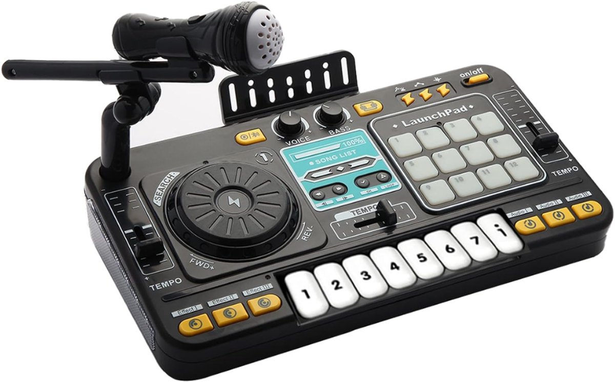 HEZIVO® DJ Set Kinderen - Draaitafel - Mengpaneel - Mixer Kids - Bluetooth