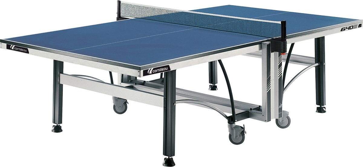 Tafeltennistafel Cornilleau Competition 640 ITTF indoor blauw