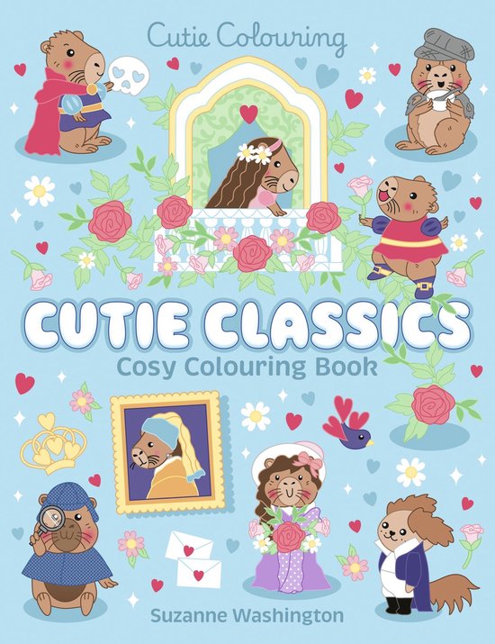 Cutie Colouring- Cutie Classics Cosy Colouring Book - cover