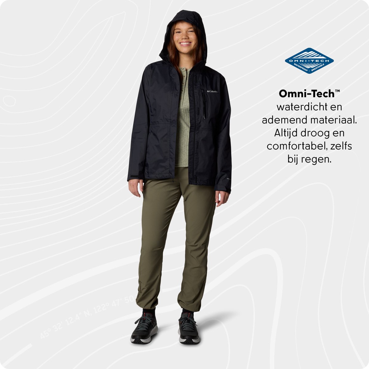 Columbia Pouring Adventure™ III Jacket Women’ Jas Zwart