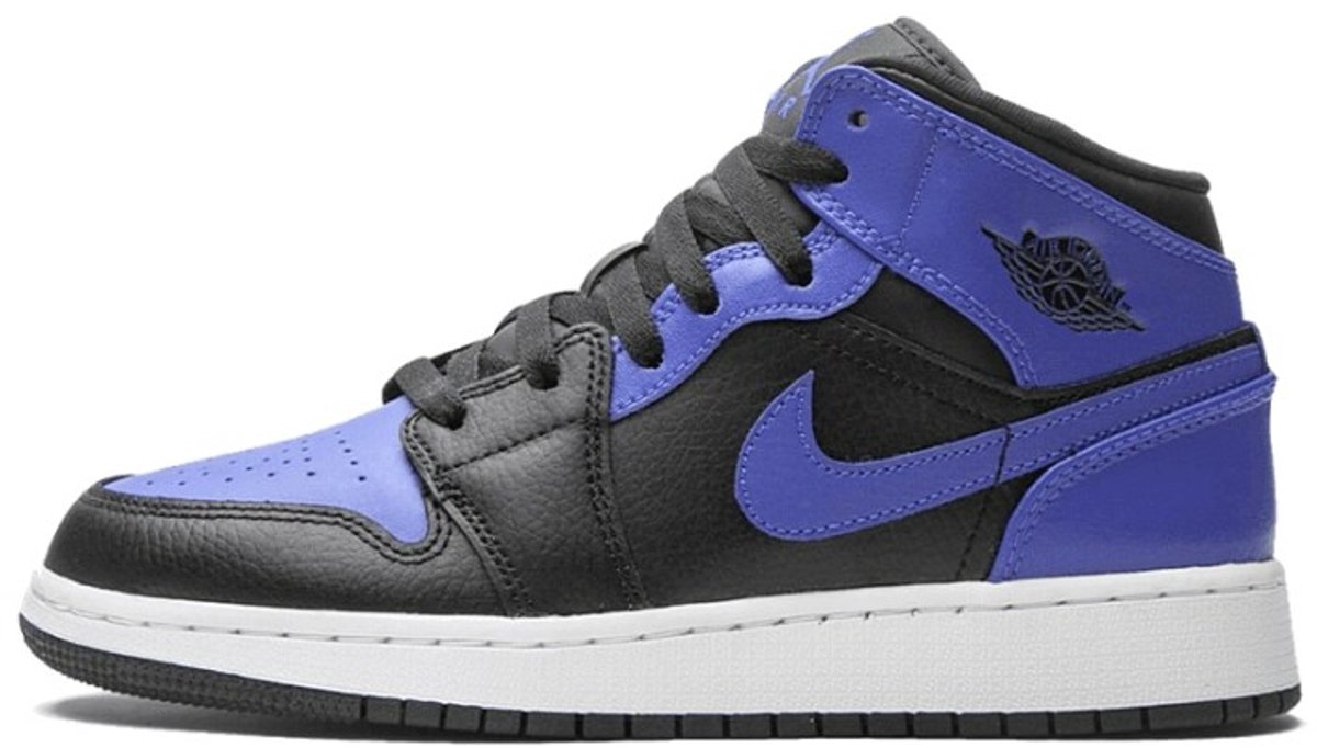 Nike Air Jordan 1 Mid /Hyper Royal- EUR 37 5 Zwart