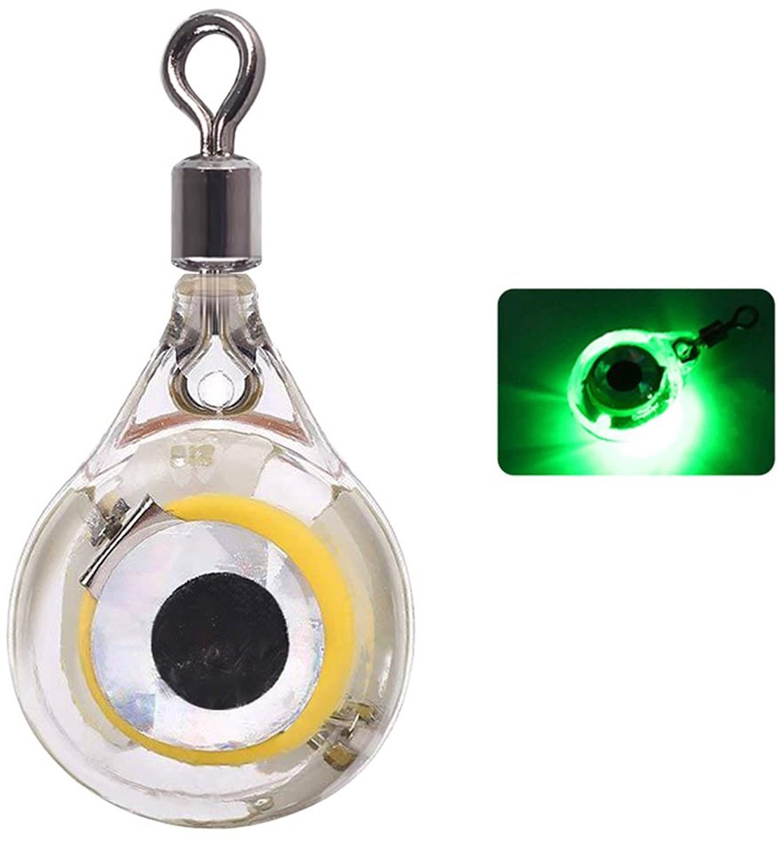 Dailygoods - Onderwater LED Lokken Licht - Helder en Compact - Geschikt voor Aas Vissen - 3 Stuks - Voor Diepzeevissen - Ideaal voor Inktvis en Bas