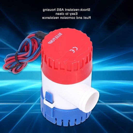 12V 24V Bilge Pump 1100 GPH - Stille, Duurzame en Efficiënte Onderwaterpomp voor Diverse Toepassingen — afbeelding 4