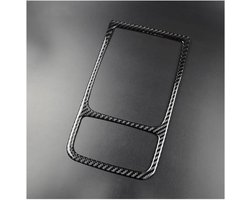 Leeslamp Frame Afdekking - Interieur Sticker - Auto Interieur Tuning - Echt Koolstofvezel - Specifiek Model - Zwart
