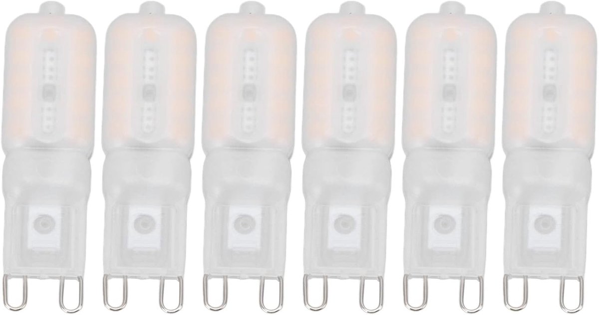 Energiezuinige LED Lamp - Kleine Gloeilamp - Algemene Verlichting - 360 Graden Warmteafvoer - 57x16 mm - Warm Licht
