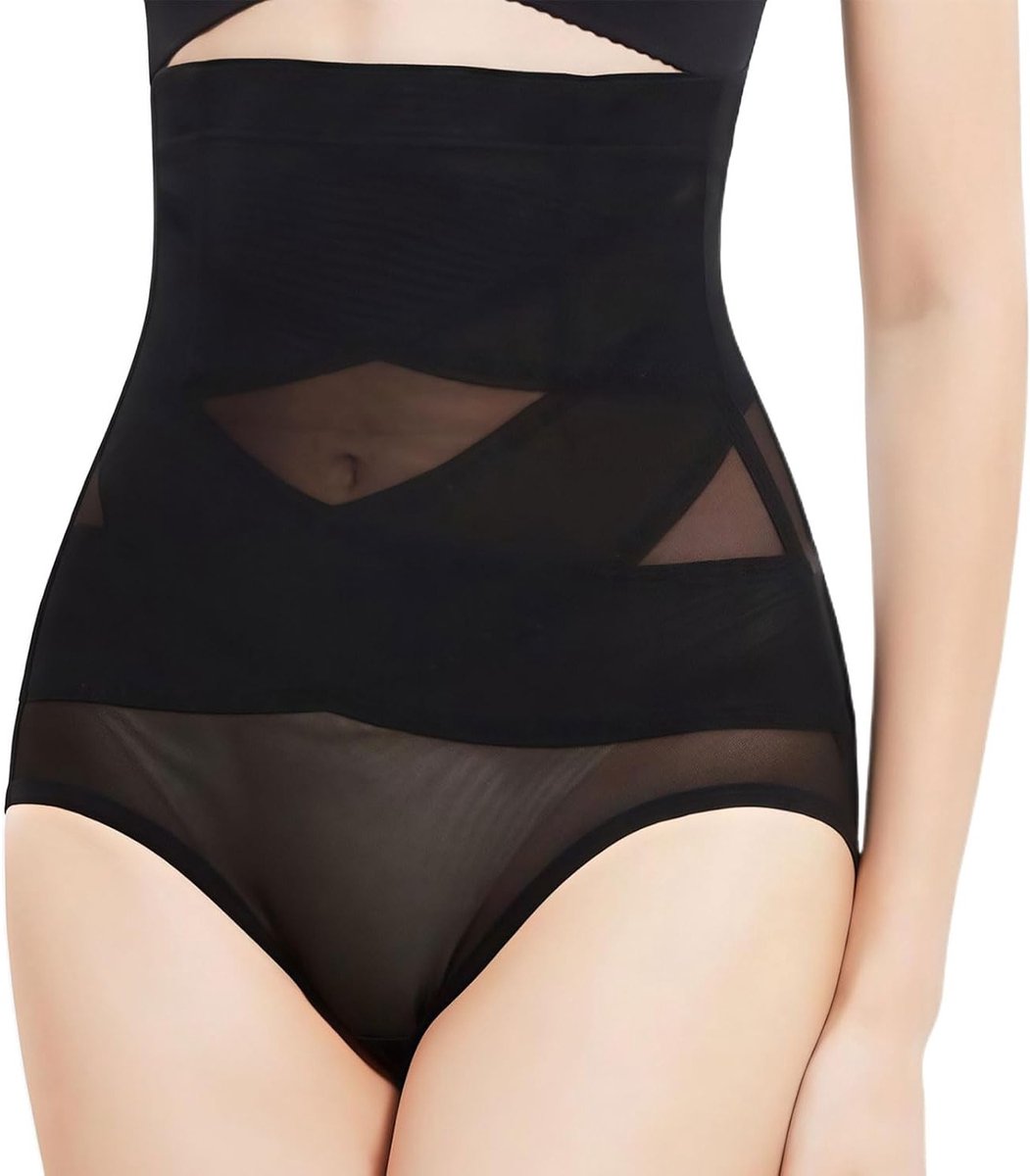 Dames Shaping Ondergoed - Hoge Taille Naadloze Slimming Briefs voor een Plat Tummy en Comfortabele Pasvorm
