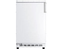 Inbouwkoelkast - Onderbouw koelkast - Keuken organiseren - Decoratief paneel - 82 Liter - Wit