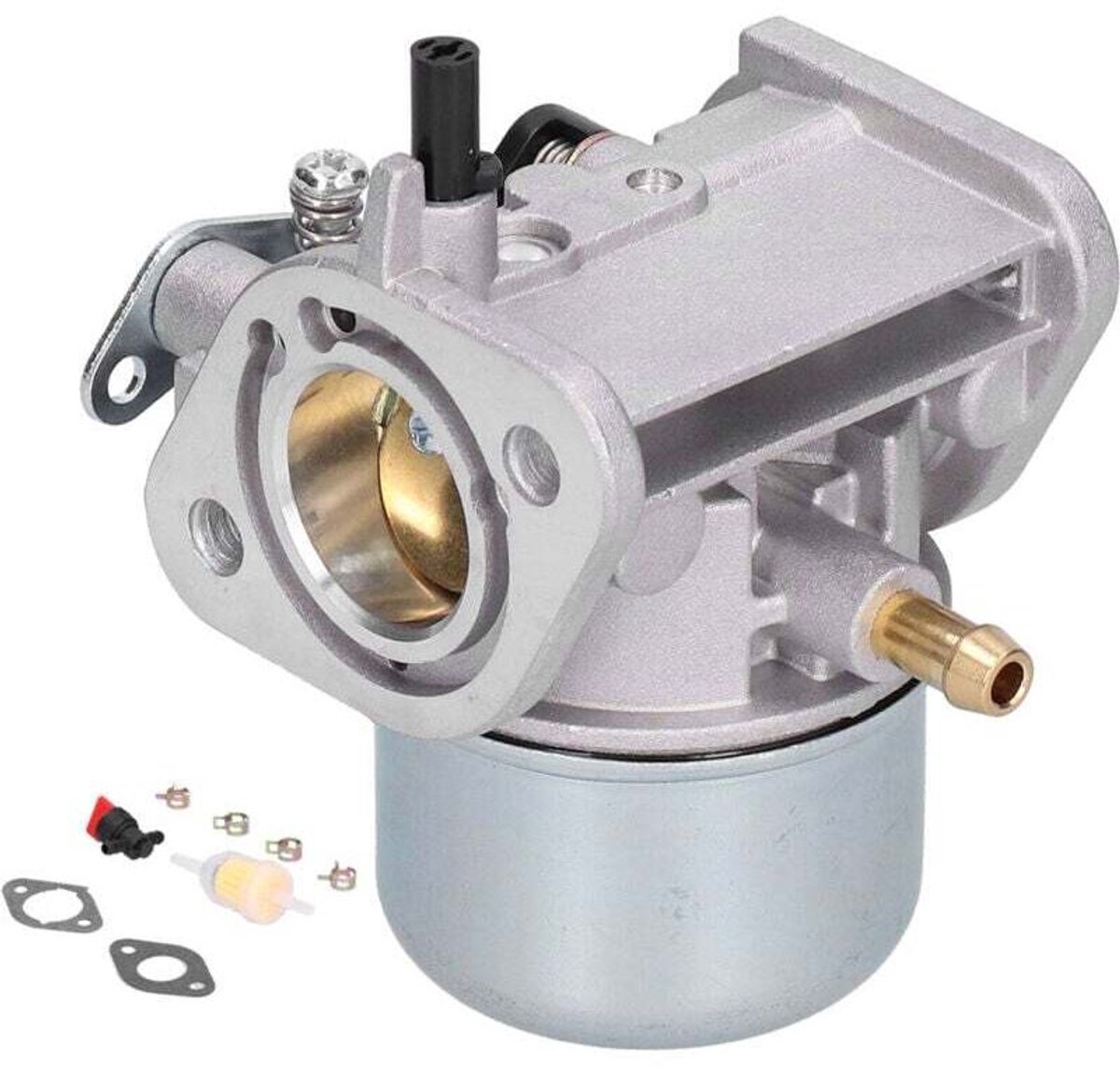 Carburateurrevisiesets, pakkingsets geschikt voor het luchtfilter van de carburateur en vervangingssets geschikt voor de carburateur van de bosmaaier zijn verkrijgbaar geschikt voor de Kawasaki FH430V FS481V modellen 15003-7061 en 15003-7047.