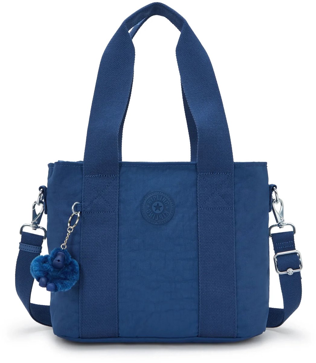 Kipling Minta M 9l Stoffentas Blauw