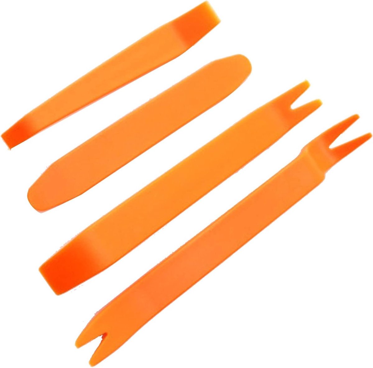 Interieur Gereedschap Set - Bekledingsgereedschap - Auto Reparatie - Compacte Structuur - 4-delige Set - Grijs