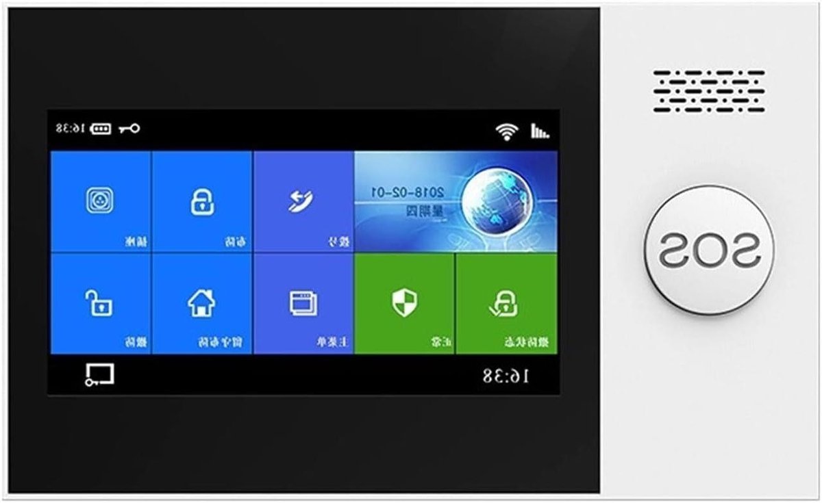 Beveiligingssysteem - Alarm systeem - Huis beveiligen - 43 inch touchscreen - 160x98x19mm - A.
